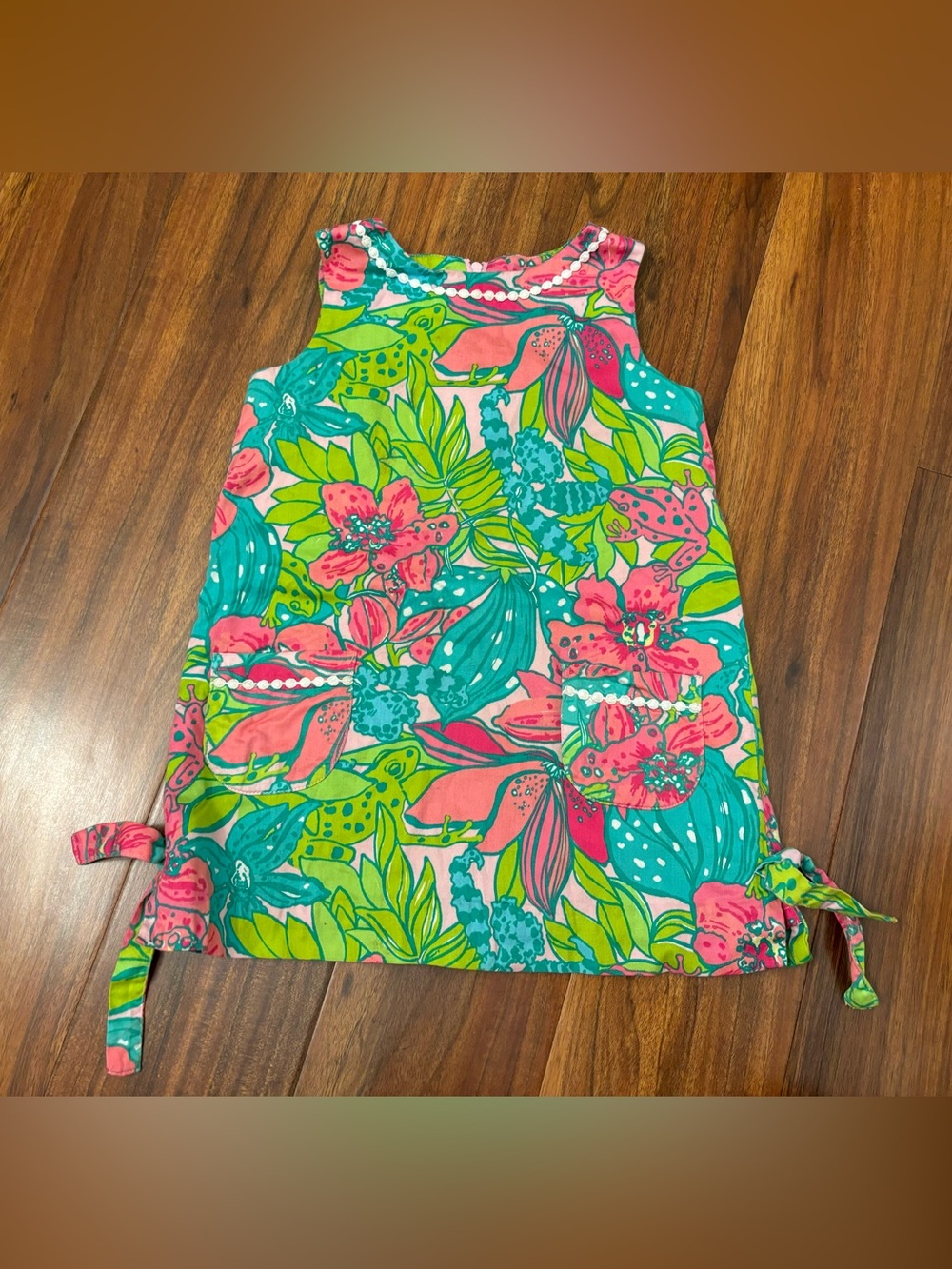 Lilly Pulitzer Tropical Floral Sleeveless Dress